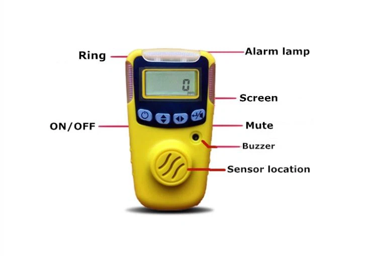 Handheld Toxic Professional Gas Detector Gas SO2 Detection